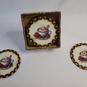 Jogo de Porta Copo Xícara de Café